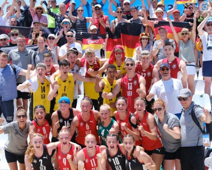 Es wird ernst im Sand auf Kreta: DHB-Teams fiebern Viertelfinale bei Beach-WM entgegen